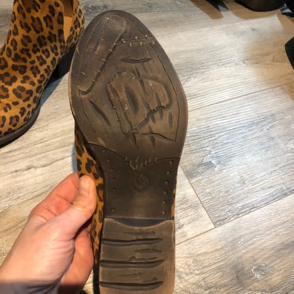 Suede leopard booties - Picture 3 of 3